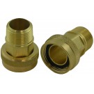 Brass Swivel Adaptor set 1-1/4"MPT x 1-1/4 swivel