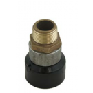 1" fusion x1"MPT  brass adaptors